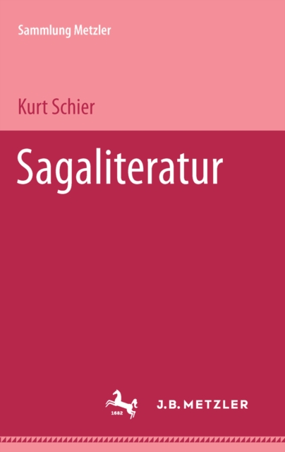Sagaliteratur : Sammlung Metzler, 78, PDF eBook