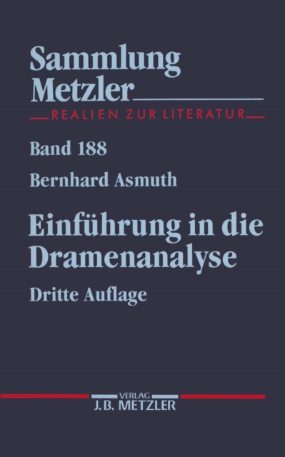 SM 188 ASMUTH  3.AUFL. DRAMENANALYSE, PDF eBook