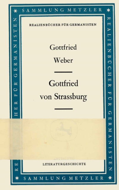 Gottfried von Strassburg, PDF eBook