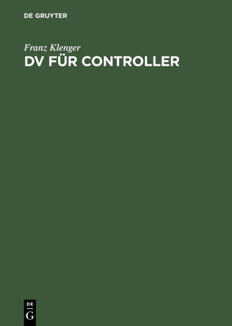DV fur Controller, PDF eBook