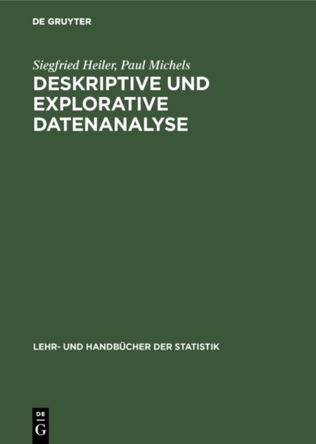 Deskriptive und Explorative Datenanalyse, PDF eBook