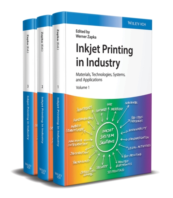 Inkjet Printing in Industry : Materials, Technologies, Systems, and Applications, Hardback Book