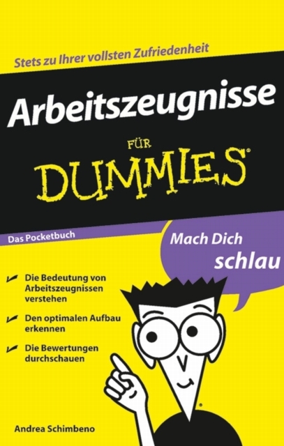 Arbeitszeugnisse f r Dummies Das Pocketbuch, EPUB eBook