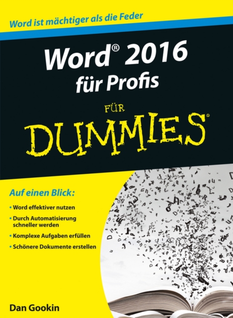 Word 2016 f r Profis f r Dummies, EPUB eBook