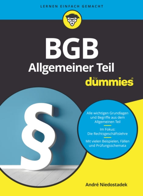 BGB Allgemeiner Teil f r Dummies, EPUB eBook
