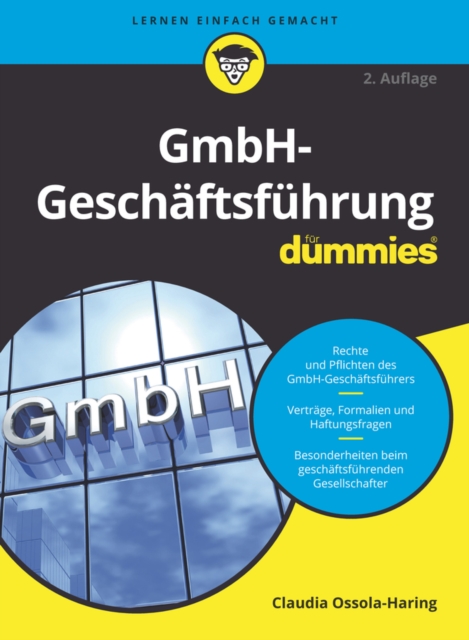 GmbH-Gesch ftsf hrung f r Dummies, EPUB eBook