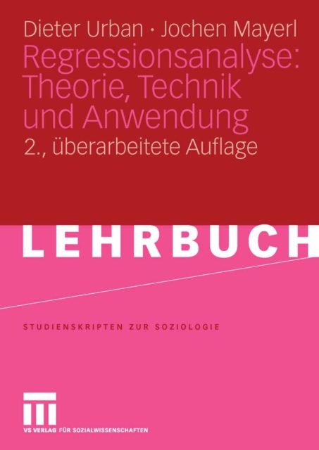Regressionsanalyse: Theorie, Technik und Anwendung., PDF eBook