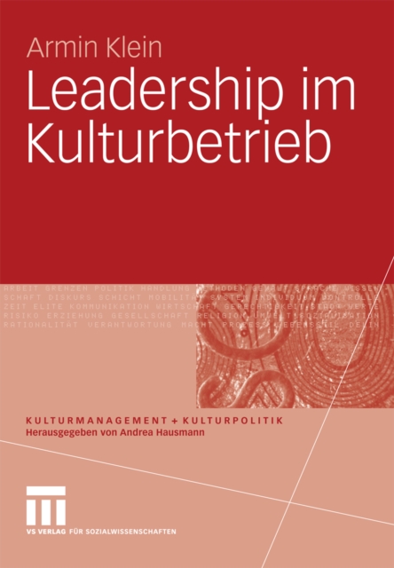 Leadership im Kulturbetrieb, PDF eBook