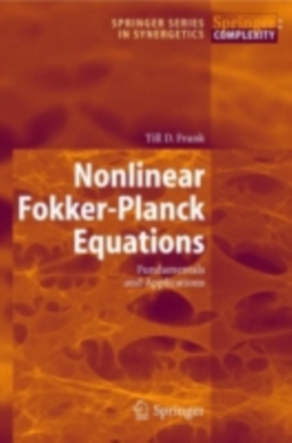 Nonlinear Fokker-Planck Equations : Fundamentals and Applications, PDF eBook