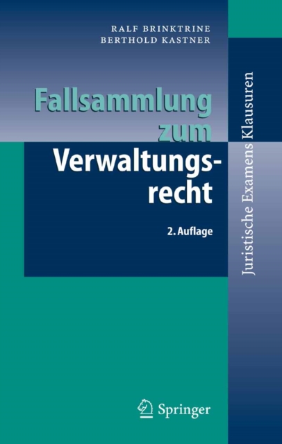 Fallsammlung zum Verwaltungsrecht, PDF eBook