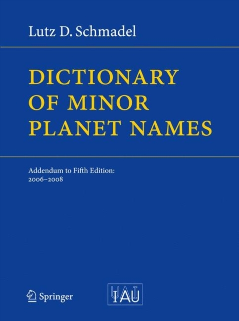 Dictionary of Minor Planet Names, PDF eBook