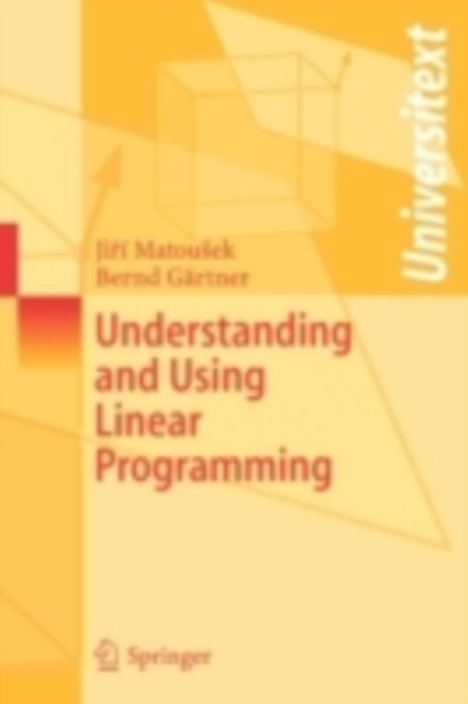 Understanding and Using Linear Programming, PDF eBook