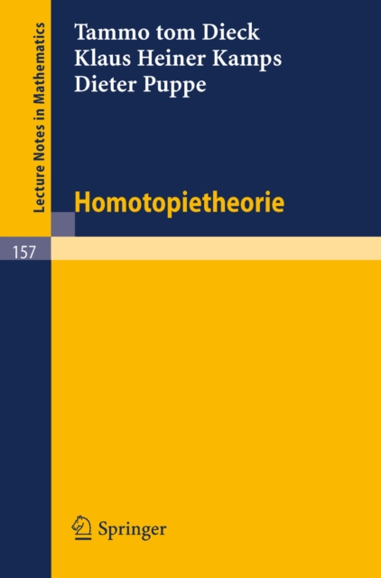 Homotopietheorie, PDF eBook