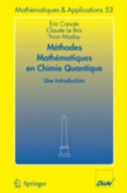 Methodes mathematiques en chimie quantique. Une introduction, PDF eBook