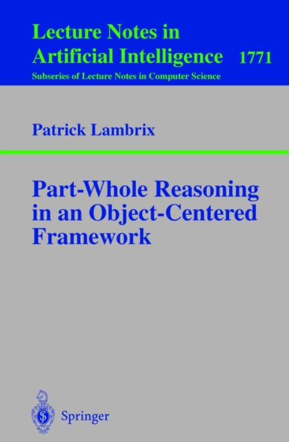Part-Whole Reasoning in an Object-Centered Framework, PDF eBook