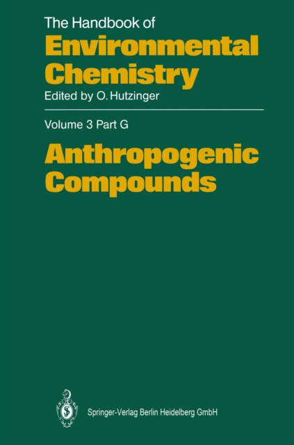 Anthropogenic Compounds, PDF eBook