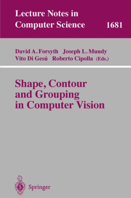 Shape, Contour and Grouping in Computer Vision, PDF eBook