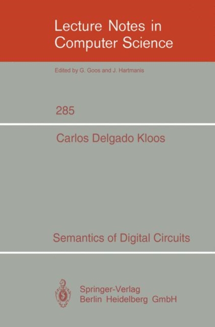 Semantics of Digital Circuits, PDF eBook