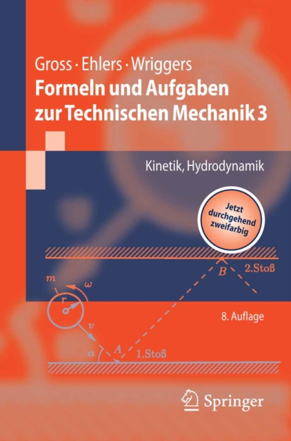 Formeln und Aufgaben zur Technischen Mechanik 3 : Kinetik, Hydrodynamik, PDF eBook