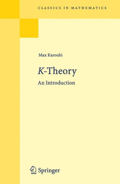 K-Theory : An Introduction, PDF eBook