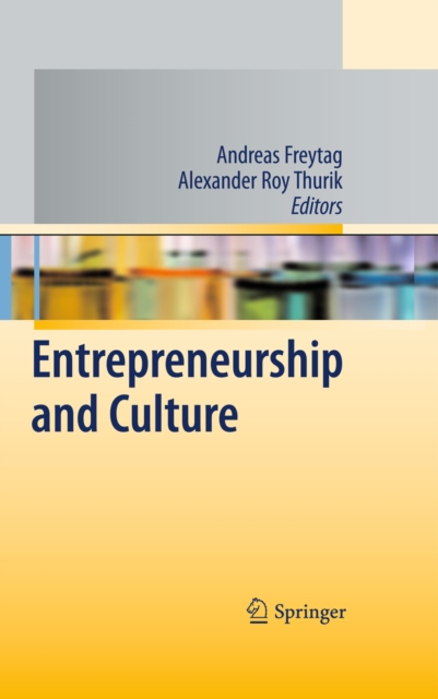 Entrepreneurship and Culture, PDF eBook