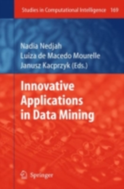 Innovative Applications in Data Mining, PDF eBook