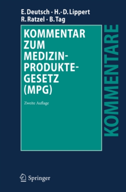 Kommentar zum Medizinproduktegesetz (MPG), PDF eBook