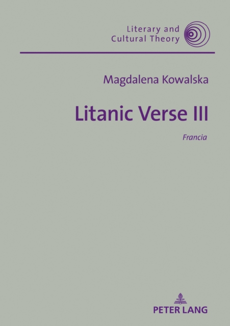 Litanic Verse III : Francia, PDF eBook