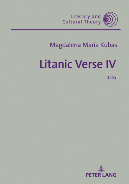 Litanic Verse IV : Italia, PDF eBook
