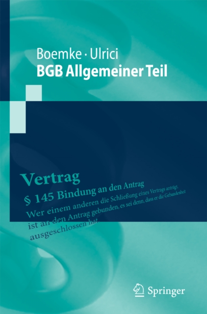 BGB Allgemeiner Teil, PDF eBook