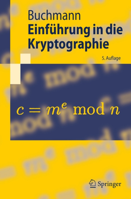 Einfuhrung in die Kryptographie, PDF eBook
