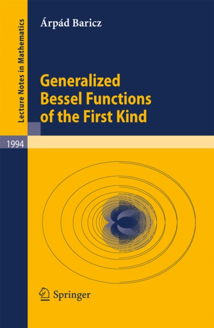 Generalized Bessel Functions of the First Kind, PDF eBook