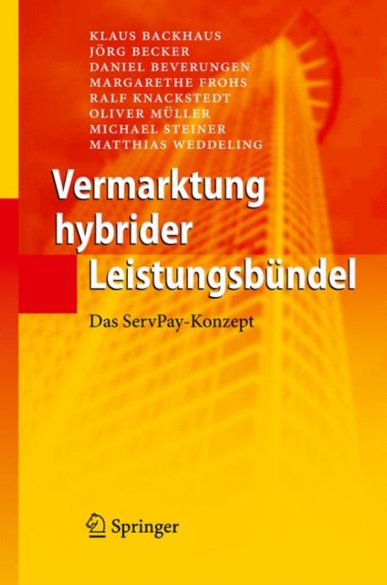 Vermarktung hybrider Leistungsbundel : Das ServPay-Konzept, PDF eBook