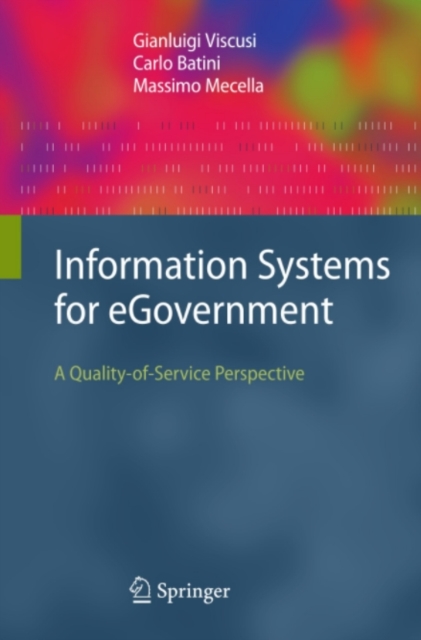 Information Systems for eGovernment : A Quality-of-Service Perspective, PDF eBook
