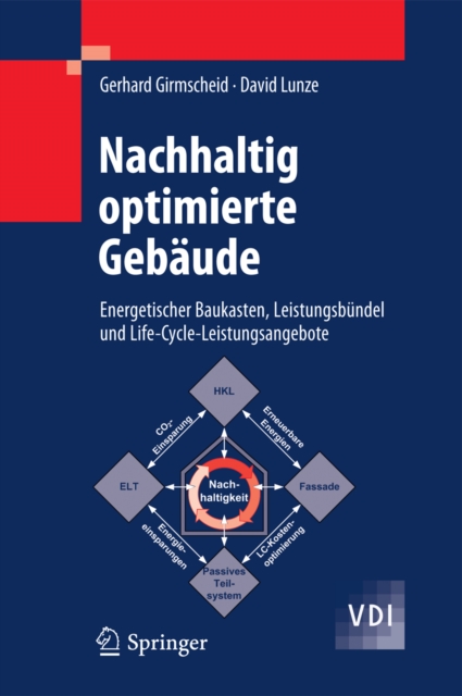 Nachhaltig optimierte Gebaude : Energetischer Baukasten, Leistungsbundel und Life-Cycle-Leistungsangebote, PDF eBook