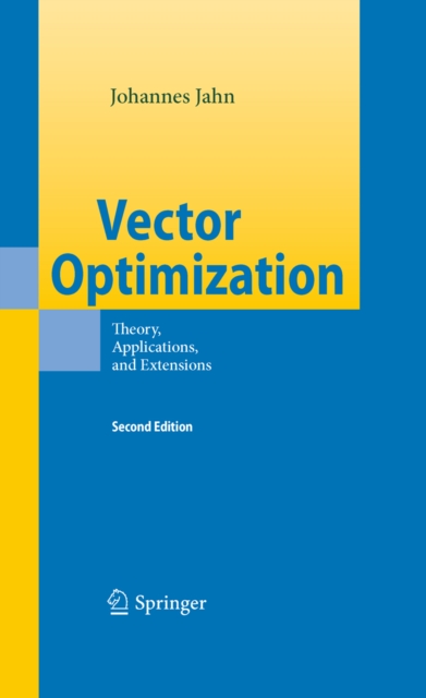 Vector Optimization : Theory, Applications, and Extensions, PDF eBook