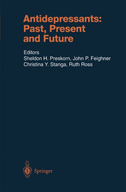 Antidepressants: Past, Present and Future, PDF eBook