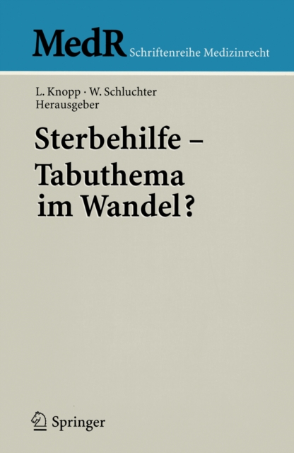 Sterbehilfe - Tabuthema im Wandel?, PDF eBook