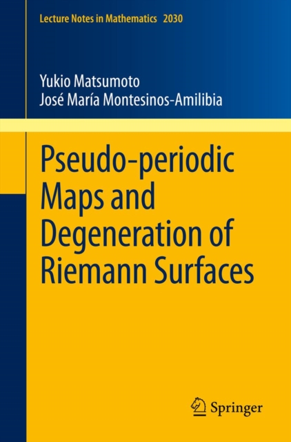 Pseudo-periodic Maps and Degeneration of Riemann Surfaces, PDF eBook