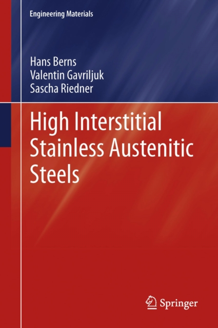 High Interstitial Stainless Austenitic Steels, PDF eBook