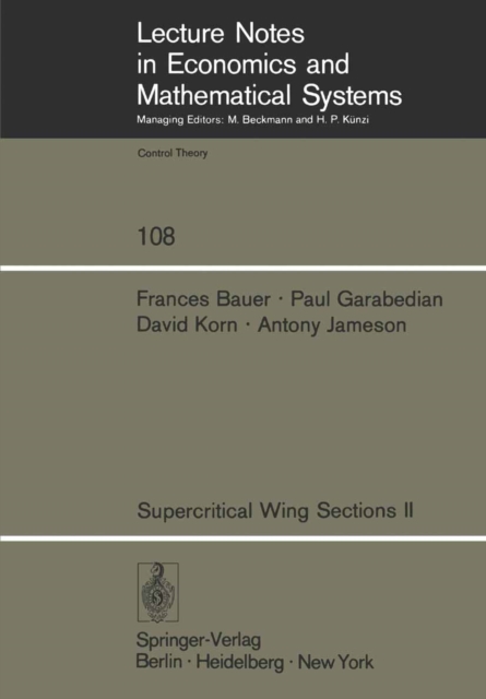 Supercritical Wing Sections II : A Handbook, PDF eBook