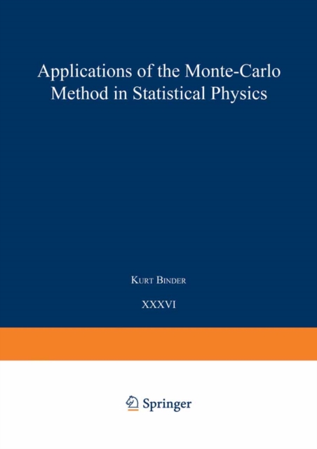 Applications of the Monte Carlo Method in Statistical Physics, PDF eBook