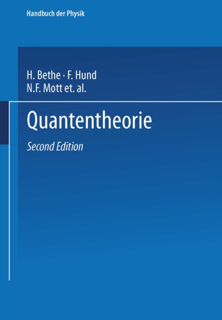 Quantentheorie, PDF eBook