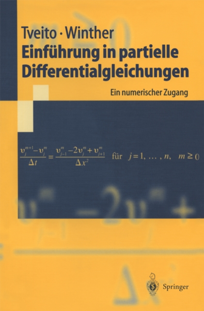Einfuhrung in partielle Differentialgleichungen : Ein numerischer Zugang, PDF eBook