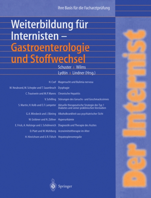 Der Internist: Weiterbildung fur Internisten Gastroenterologie und Stoffwechsel : Ihre Basis fur die Facharztprufung, PDF eBook