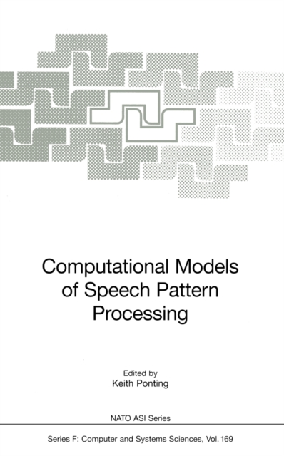 Computational Models of Speech Pattern Processing, PDF eBook