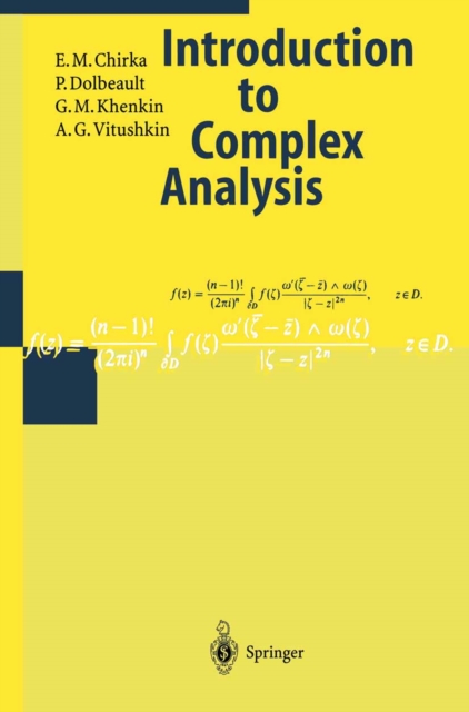 Introduction to Complex Analysis, PDF eBook