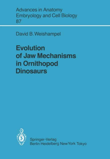 Evolution of Jaw Mechanisms in Ornithopod Dinosaurs, PDF eBook