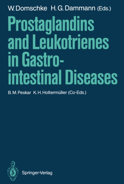 Prostaglandins and Leukotrienes in Gastrointestinal Diseases, PDF eBook