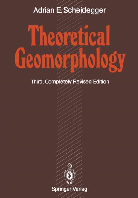 Theoretical Geomorphology, PDF eBook